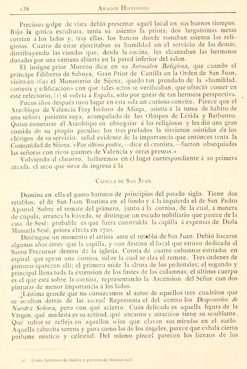 1882 Aragón histórico pintoresco y monumental. Página 138 1882 Aragón histórico pintoresco y monumental. Página 138
