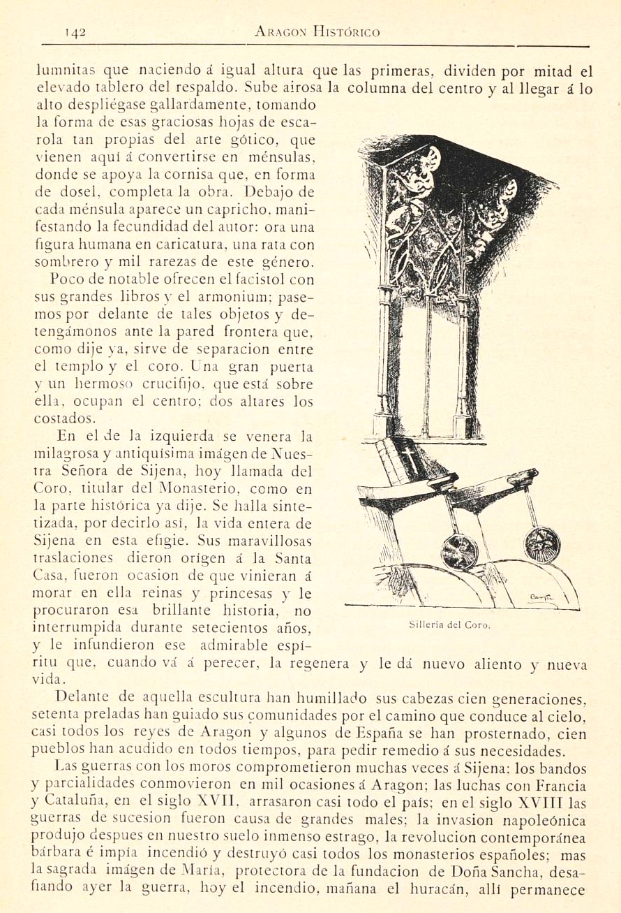 1882 Aragón histórico pintoresco y monumental. Página 142
