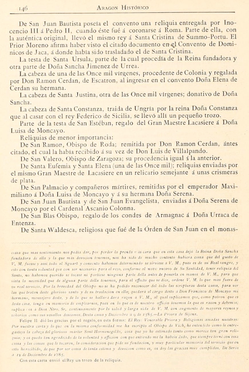 1882 Aragón histórico pintoresco y monumental. Página 146 1882 Aragón histórico pintoresco y monumental. Página 146