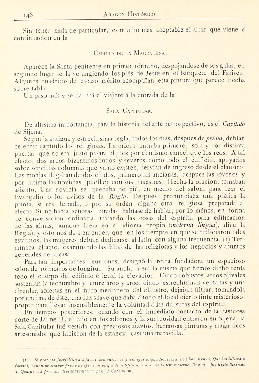 1882 Aragón histórico pintoresco y monumental. Página 148 1882 Aragón histórico pintoresco y monumental. Página 148
