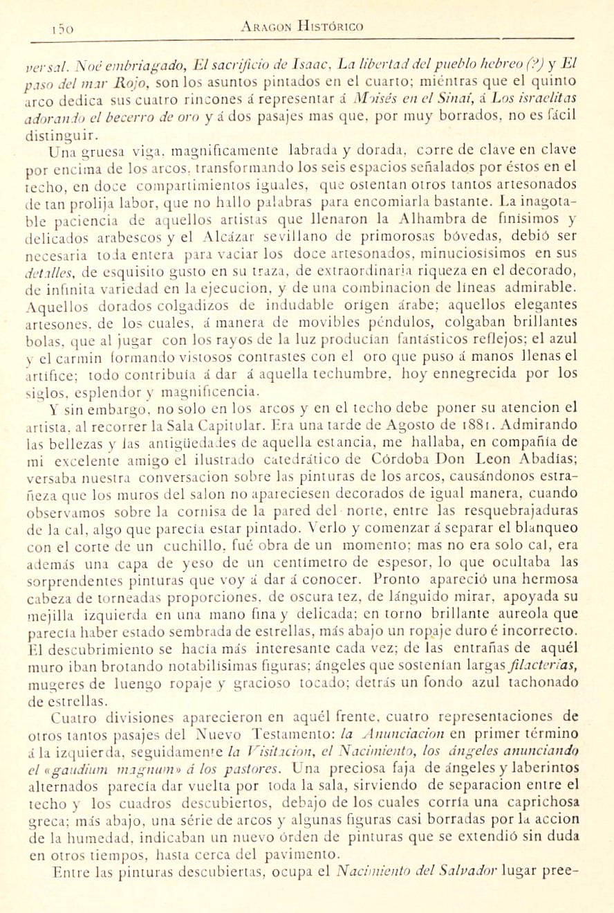 1882 Aragón histórico pintoresco y monumental. Página 150 1882 Aragón histórico pintoresco y monumental. Página 150