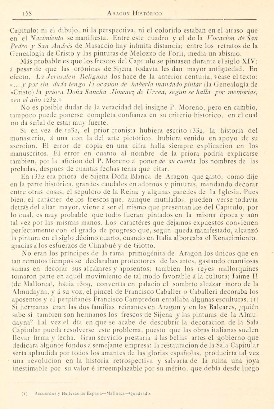 1882 Aragón histórico pintoresco y monumental. Página 158 1882 Aragón histórico pintoresco y monumental. Página 158