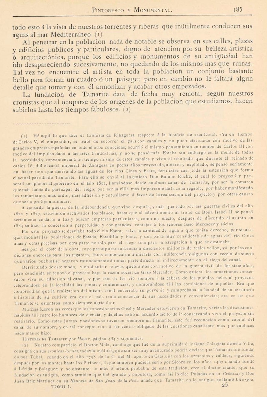 1882 Aragón histórico pintoresco y monumental. Página 185