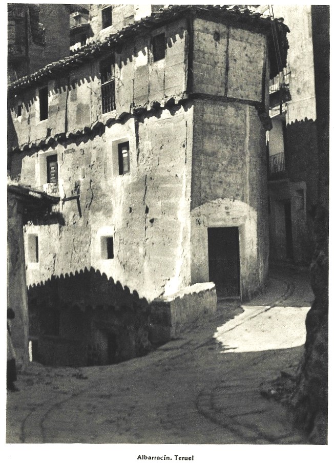 Albarracín. Teruel. España Pueblos y Paisajes en 1942