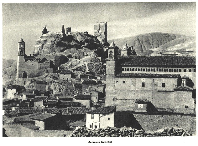 Maluenda. Zaragoza. Aragón. España Pueblos y Paisajes en 1942