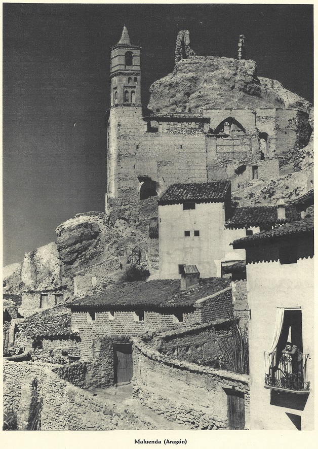 Maluenda. Zaragoza. Aragón. España Pueblos y Paisajes en 1942
