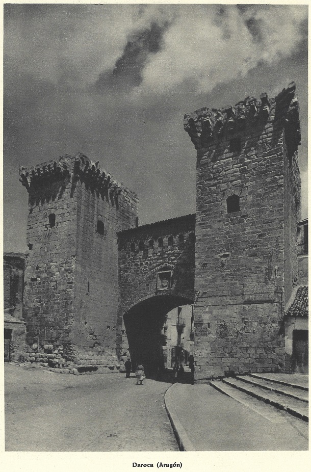 Daroca. Zaragoza. Aragón. España Pueblos y Paisajes en 1942