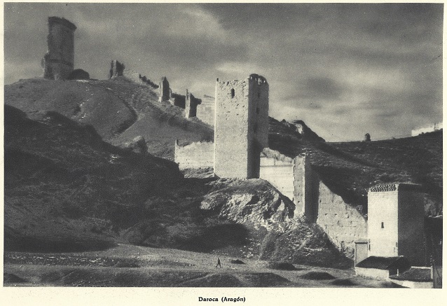 Daroca. Zaragoza. Aragón. España Pueblos y Paisajes en 1942