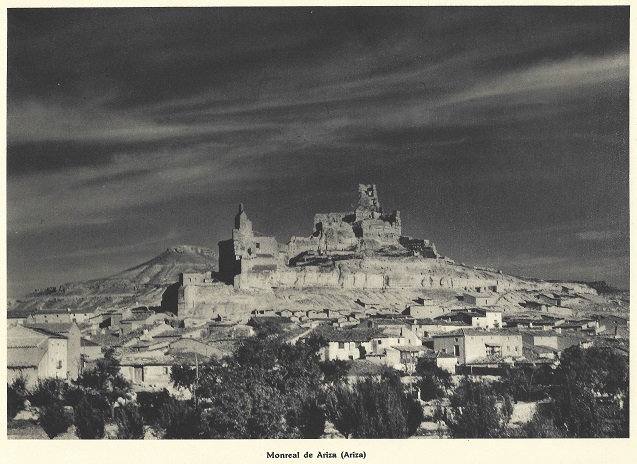 Monreal de Ariza. Zaragoza. Aragón. España Pueblos y Paisajes en 1942