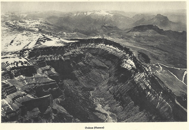 Ordesa. Huesca. Aragón. España Pueblos y Paisajes en 1942