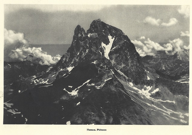Pirineos. Huesca. Aragón. España Pueblos y Paisajes en 1942