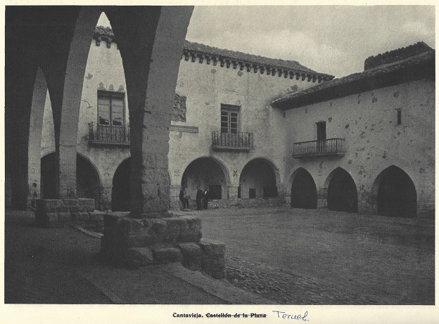 Cantavieja. Teruel. Aragón. España Pueblos y Paisajes en 1942