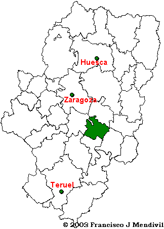 Comarca del Bajo Martín en Aragón