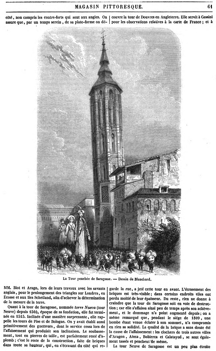 Le Magasin Pittoresque de 1852