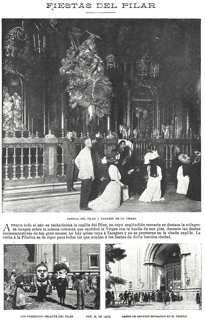 Revista Blanco y Negro 12 de octubre 1901