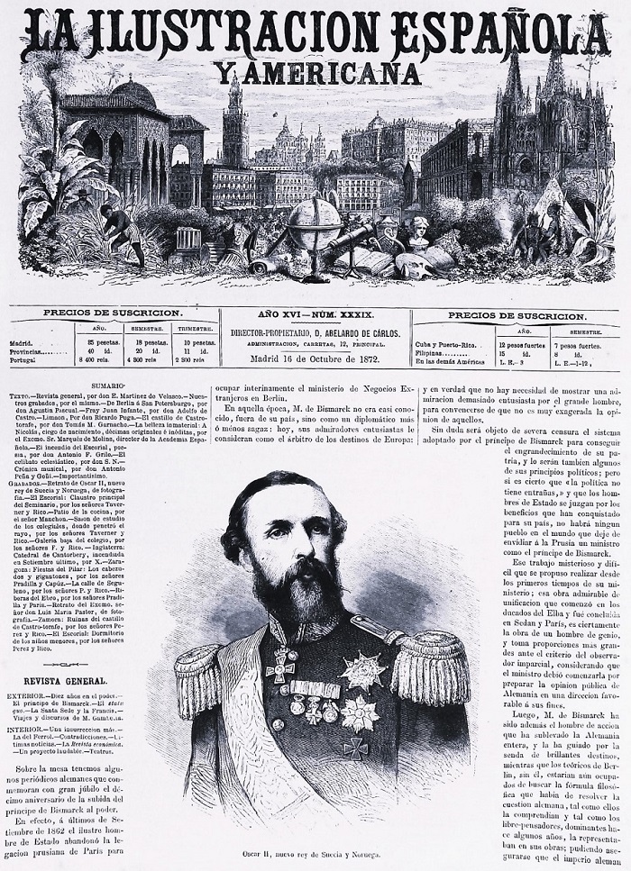 Ilustración Española y Americana 16 de octubre 1872 - 1