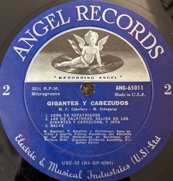 Zarzuela Gigantes y Cabezudos edición 1950 5