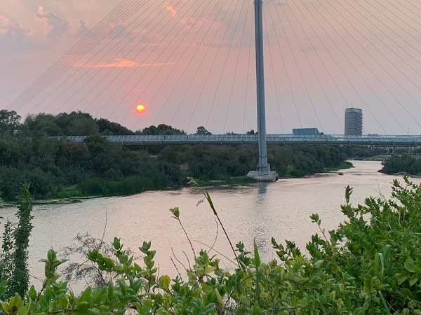 Atardecer en Zaragoza