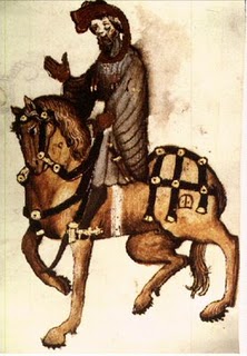 La historia de Jaufré saga del Rey Arturo, pintada en la Aljaferia