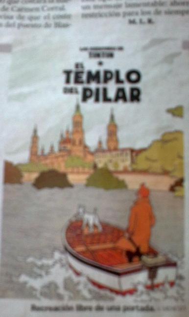 Tintin en Zaragoza