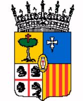 Moderno escudo de la provincia de Zaragoza