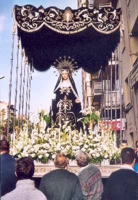 La Dolorosa bajo Palio