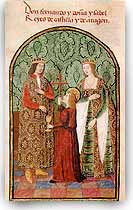 Fernando de Aragón, Isabel de Castilla y la infanta Juana