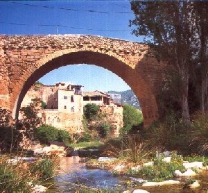 puente románico de Beceite