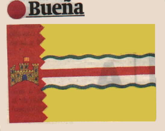 Bandera municipal de Bueña