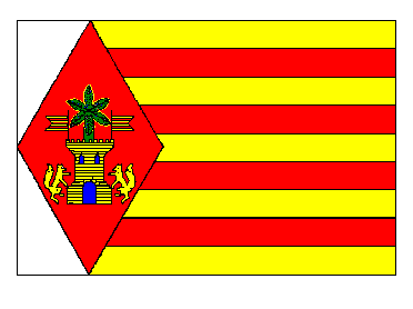 Bandera municipal de Peracense