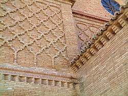Mudéjar en Alfajarín Detalle decoración