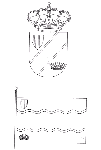 Bandera y Escudo municipal de Contamina