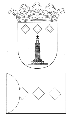 Escudo y Bandera municipal de Jaraba