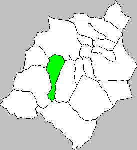 Mapa Maleján situado dentro de la Comarca Campo de Borja