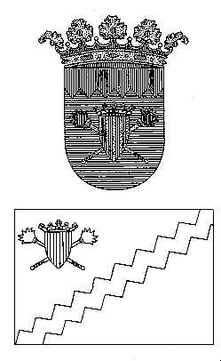 Escudo heráldico municipal de Valdehorna